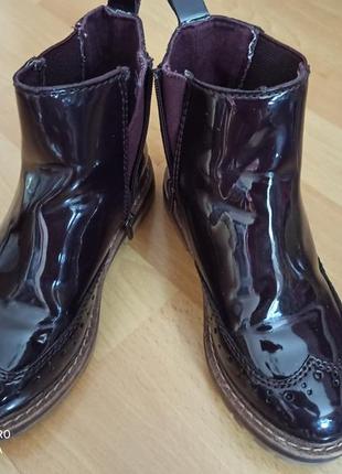Черевики челсі ботинки челси zara для дівчинки