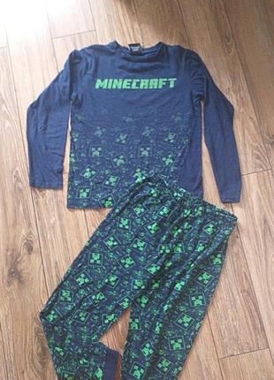 Піжама minecraft домашній одяг pepco 10-11 р