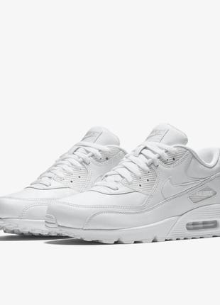 Чоловічі білі кросівки nike air max 90 44 розмір ni8334-12-100