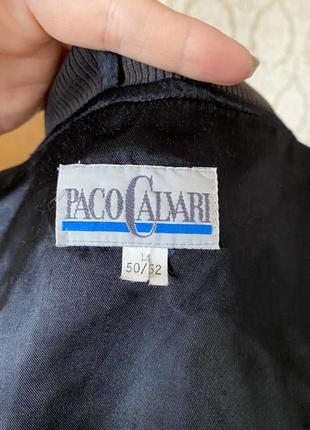 Paco calvari хамелеон вінтажний 100% шовк бомбер куртка піджак люкс бренд4 фото