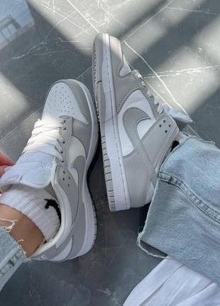 Жіночі кеді nike dunk 🤍🤍🤍6 фото