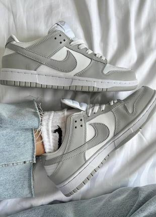 Жіночі кеді nike dunk 🤍🤍🤍5 фото