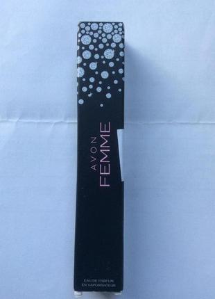Туалетна вода femme від avon (10 мл)