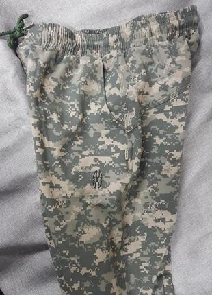 Штани піксель камуфляж трикотажні спортивні штани чоловічі унісекс, штани barbarian,...