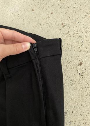 Класичні чорні брючні штани, класичні чорні штани h&m штани5 фото