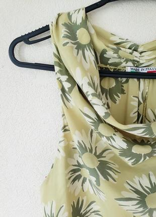 Облегченная  натуральная блуза в винтажном стиле италия9 фото