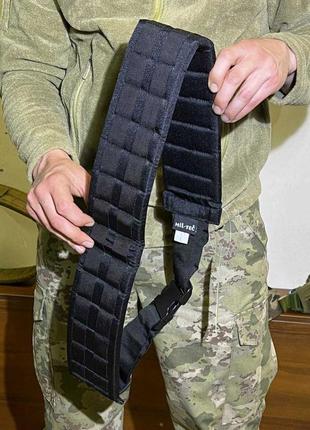 Модульний тактичний пояс molle mil-tec в наявності колір чорний розмір с-103-137; м -106-140см , л -112-146см