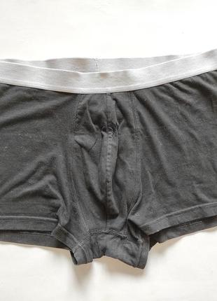 H&m труси чоловічі шорти боксери чорні черные мужские трусы трусики шорты боксёры