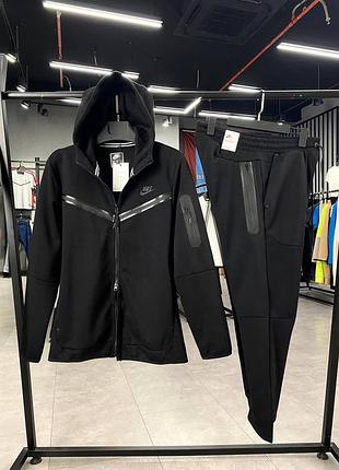 Чоловічий спортивний трикотажний костюм nike tech fleece