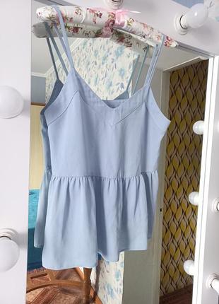 Топ, майка, блакитний топ, блакитна майка