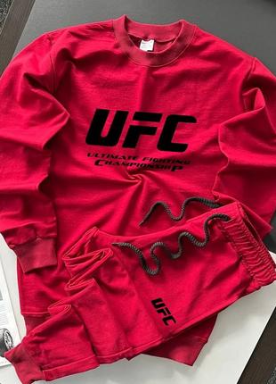 Мужской спортивный трикотажный костюм ufc