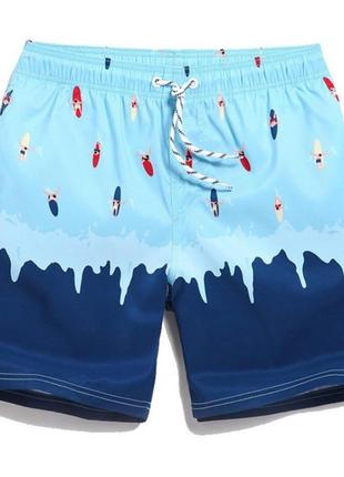 Шорти бермуди qike. колір голубий. артикул: 12-0186