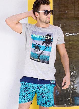 Мужские свободные шорты qike