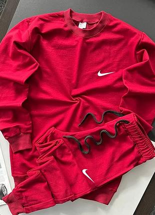 Чоловічий спортивний трикотажний костюм nike
