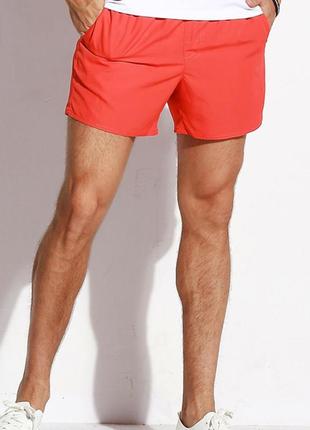 Мужские оранжевые шорты