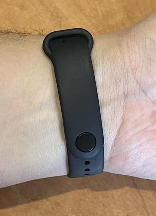 Силіконовий ремінець браслет для xiaomi mi band 5/6/75 фото