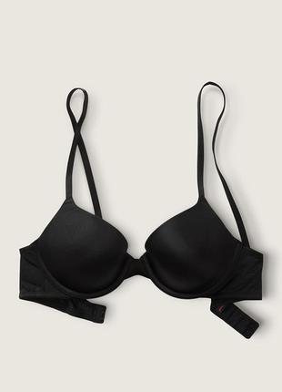 Чорний бюстгальтер victoria's secret pink