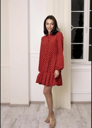 Плаття в горошок