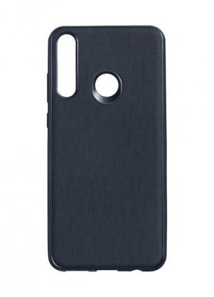 Чехол-накладка jeans huawei y6p blue бампер для мобильного телефона смартфона синий голубой
