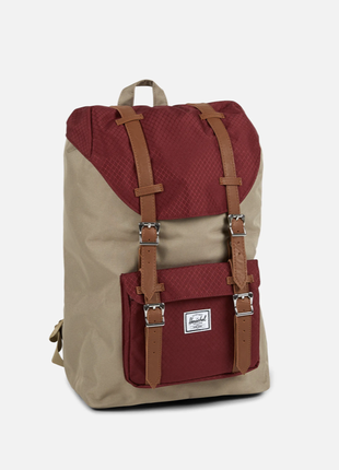 Herschel little america ❤️ mid-volume backpack original | хершел рюкзак оригінал рідкісній колір6 фото