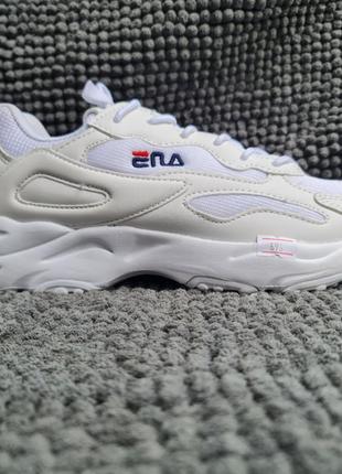 Чоловічі білі кросівки fila 45 розмір sports995 фото