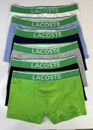 Набор мужских трусов lacoste2 фото