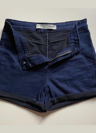 Eur 40 шорти глибокі високі джинсові стрейчеві3 фото