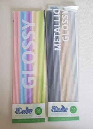 3doodler glossy pastels стержні пластикові для 3d ручки
