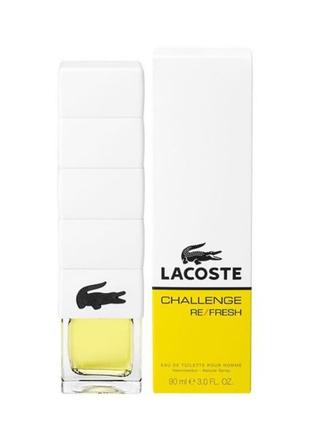 Туалетна вода lacoste challenge re/fresh (edt 100ml)