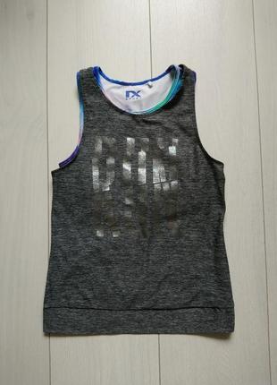 Спортивна майка з топом run next