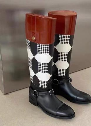 Шкіряні сапожки