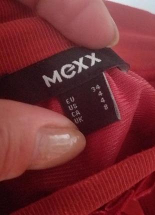 Терракотовая юбка плиссе шифон макси , mexx3 фото