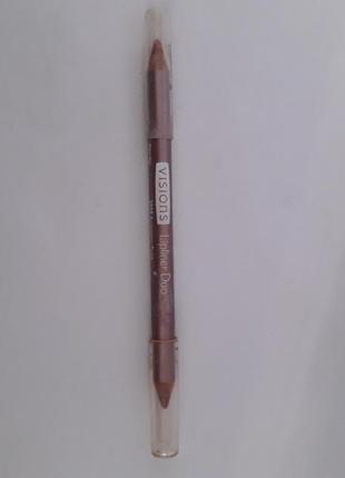 Двосторонній олівець для губ visions оріфлейм,2938т amaretto twist