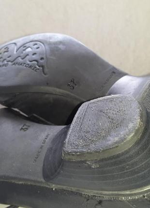 Женские добротные кожаные туфли лоферы на шнурках 37 р.5 фото