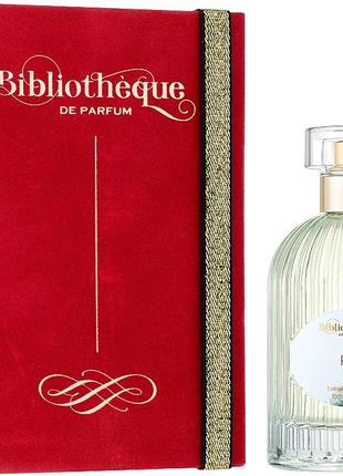 Ніша парфуми bibliotheque de parfum p.s. нишевые духи2 фото
