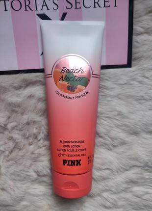 Парфюмированный увлажняющий лосьон крем victoria's victorias victoria secret beach nectar