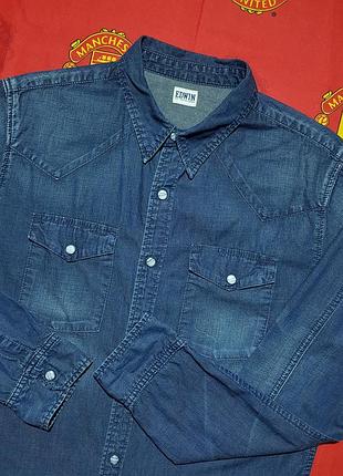 Edwin denim чоловіча evisu сорочка lewis tommy hilfiger