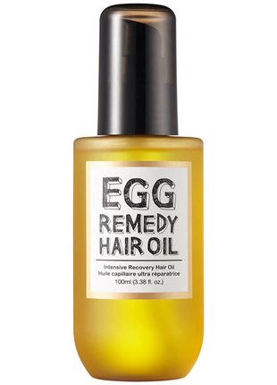 Масло для волосся з яєчним жовтком too cool for school egg remedy hair oil - 100 г