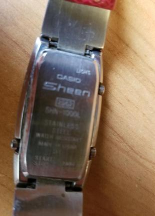 Часы casio sheen3 фото