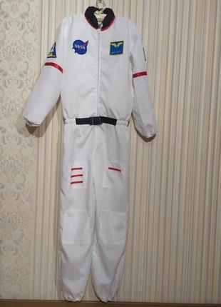 Дорослий карнавальний костюм космонавта астронавта аніматор вечірка насса nassa