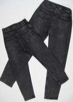 Високоякісні модні джинси мом (слоучі) для дівчинки, виробництва туреччини ванекс wanex.2 фото