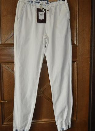 Штаны с карманами мягкий коттон fox s-m 36р.