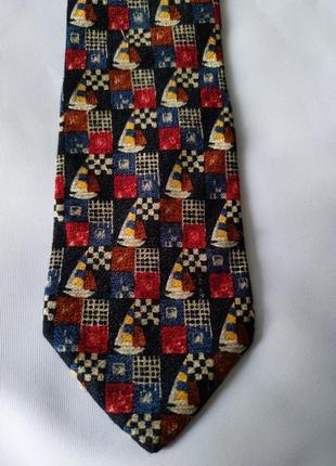 Givenchy винтажны шелковый галстук /6600/2 фото