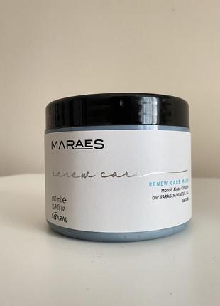 Відновлююча маска для волосся maraes renew care kaaral