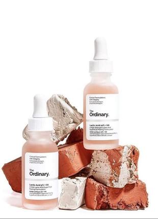 The ordinary - lactic acid 10% + ha  пілінг з 10% молочною і гіалуроновою кислотою - 30ml