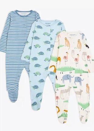 Якісні чоловічки john lewis & partners 0-3міс, 6-9міс. поштучно!!