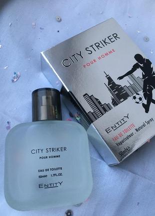 Entity city striker пряная древесная мужская туалетная вода для мужчин (духи парфюм парфум)