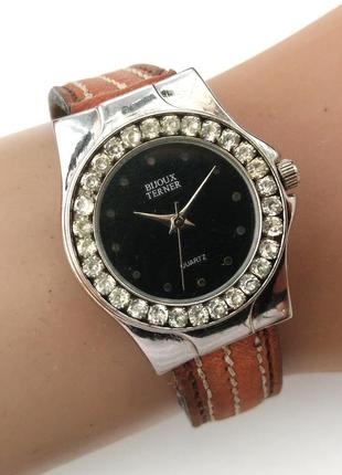 Bijoux terner годинник на маленьку руку із сша шкіра механізм japan