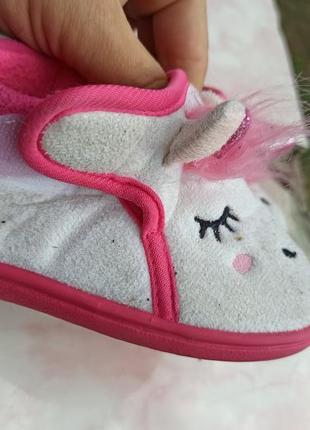 Симпатичні тапочки єдиноріжки 24-25 розм