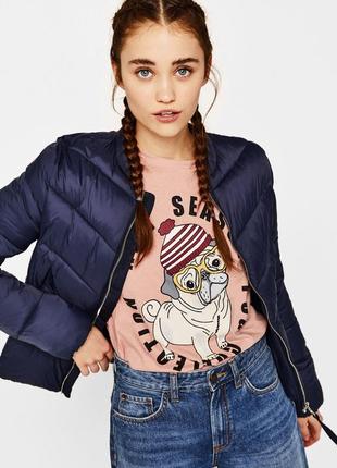 Фирменная легкая демисезонная стеганая женская деми куртка reserved  испания